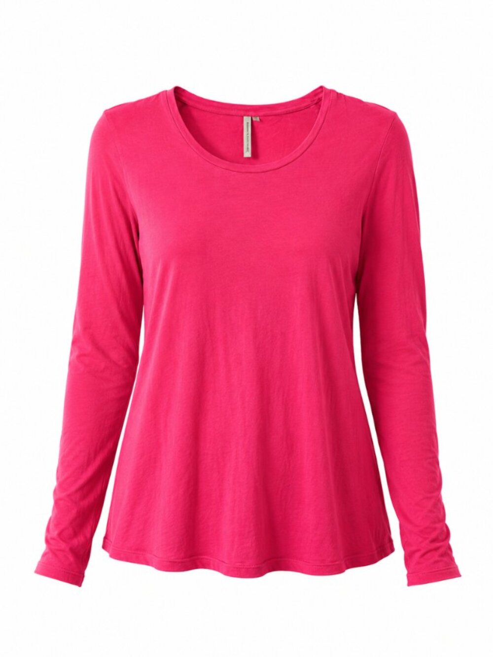 🌷 2/15 Banana Republic Bright Pink Long Sleeve Top Size M